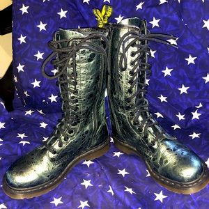🌙SPECIAL!!!!!!  1B99 RARE MOON CRATERS mid calf boots nice condition! 🌗 7 US